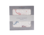 Mermaids Bamboo Muslin Crib Sheet - Image 2