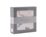 Mermaids Bamboo Muslin Crib Sheet - Image 3