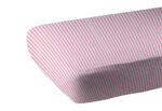 Candy Stripe Bamboo Muslin Crib Sheet - Image 2