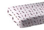Vintage Steam Train Bamboo Crib Sheet - Image 2