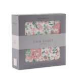 Desert Rose Cotton Muslin Crib Sheet - Image 3