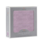 Orchid Lavender Cotton Crib Sheet - Image 3
