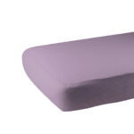 Orchid Lavender Cotton Crib Sheet - Image 2