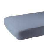 Blue Fog Newcastle Cotton Crib Sheet - Image 3