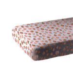 Carnelian Peaches Crib Sheet - Image 2
