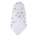 Forest Friends Cotton Hooded Towel and Washcloth Set