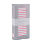 Candy Stripe Bamboo Muslin Swaddle - Image 4