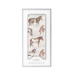 Wild Horses Bamboo Swaddle