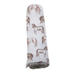 Wild Horses Bamboo Swaddle - Image 5