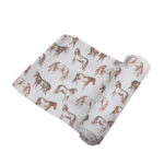 Wild Horses Bamboo Swaddle - Image 3