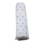Periwinkle Diamond Polka Dot Swaddle - Image 5