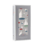 Marina Sailboats Bamboo Swaddle - Image 2