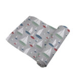 Marina Sailboats Bamboo Swaddle - Image 3
