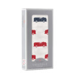 Blue and Red Fire Trucks Swaddle - Image 2