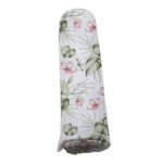 Silver Pink Orchid Swaddle - Image 3