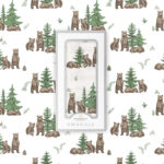 Wilderness Bear Bamboo Swaddle - Image 4