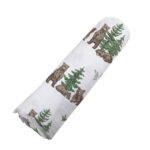 Wilderness Bear Bamboo Swaddle - Image 5
