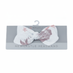 Mermaids Bamboo Baby Headband front view