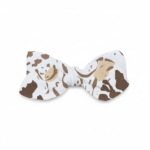 Animal Print Bamboo Baby Headband detail view
