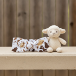 Animal Print Bamboo Baby Headband lifestyle2 view