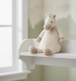 Soft Horse Plush Toy for Babies – Horse Bright Tuttle nursery shelf view