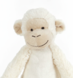 Ivory Monkey Plush Toy - Soft and Cuddly Companion detail view