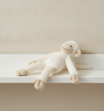Ivory Monkey Plush Toy - Soft and Cuddly Companion lifestyle2 view