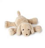 Beige Dog Herald No. 2 Plush Toy, 10-Inch front view