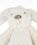 Tiny Ivory Rabbit Richie Plush Toy - Soft and Cuddly Companion detail view