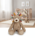Soft Lion Plush Toy for Babies – Cuddly Lion Cub front view