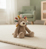 Soft Lion Plush Toy for Babies – Cuddly Lion Cub lifestyle view