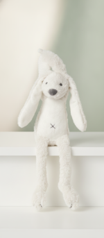Ivory Rabbit Richie Musical plush by Happy Horse - Image 4