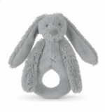 Grey Rabbit Richie Rattle by Happy Horse detail view