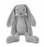Grey Rabbit Richie Plush Animal by Happy Horse detail view