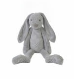 Grey Rabbit Richie Plush Animal by Happy Horse front view