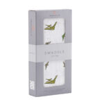 Pteranodon Cotton Muslin Swaddle - Image 4