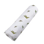 Pteranodon Cotton Muslin Swaddle - Image 3