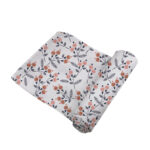Dahlia Floral Bamboo Swaddle - Image 4