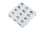 Robots Cotton Muslin Newcastle Blanket - Image 3