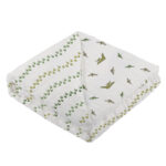 Dino Feet and Pteranodon Cotton Muslin NewcastleBlanket - Image 2