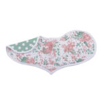 Desert Rose & Wild Horse Cotton Heart Bibs 2Pk - Image 2
