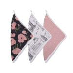 London, Paris, New York Washcloth Set - Image 3